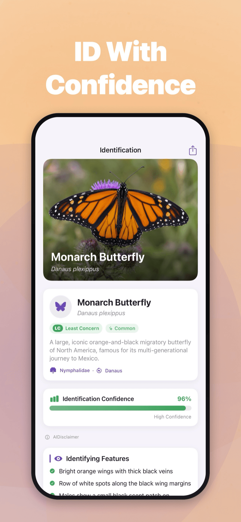 Instant species identification