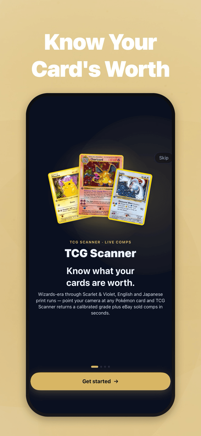 Pokémon TCG スキャナー app screenshot