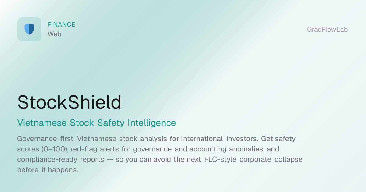StockShield — vietnamese stock safety check tool